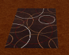 (TVS) Brown circle rug