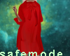 Red sabrina dress