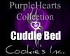 PurpleHearts Cuddle Bed