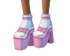 Candy pink shoes