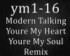 M.Talking Youre my heart
