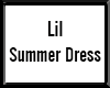 Lil Summer Dress G/W