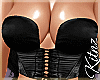 Ellie Corset Black