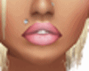 pink lipstick +lip liner