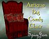Antq Big Comfy Chair Red