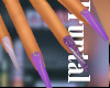 Amethyst nail set