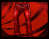 [zn] LEATHER PANTS RED