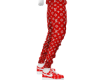 red couple full outfit