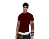 Dark Red Tee