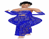 Royal Blue Lace Gown