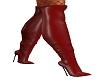 RED STILETTO BOOTS