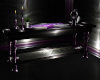 Silver Black Table