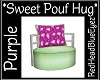 RHBE.Pouf Hug Purple