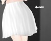 .: A :. Mini white skirt