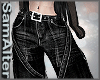 BAGGIE JEANS BLACK ANCHO