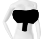 black tube top 1/2 AB