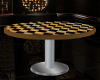 retro checkered table