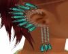 *RD* Turquoise Feathers