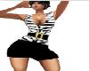 ~R ABS ZEBRA DRESS