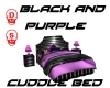 Black and purple cuddle