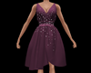 Norma Purple Dance Dress