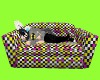 FE checkered nap couch