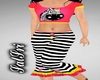 Zebra Capris Outfit