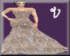 (V)  Petal wedding gown