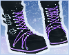 .tech boots purple