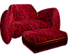 Red Tiger Cuddle Chair