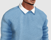 M* Blue sweater