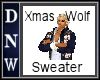 Male Wolf Xmas Sweater