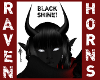 BLACK SHINE HORNS!