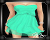 *M* Teal Elegant Dress