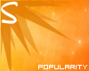 *`S - popularity