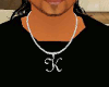 LETTER K DIAMOND CHAIN