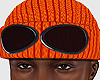 Goggle Beanie Orange