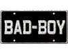 BAD-BOY plate