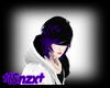 (SZ)Dark Purple Hair