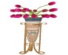 Vase of Pink Tulips