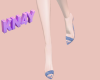 [KNY] carmen denim heel