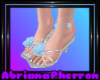 Blue Rose Heels