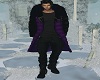 Purple/Blk Winter Coat