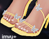 $ Yellow Heels Butterfly