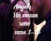 Angel - Ne pishi mne