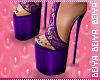 BEi iris heels purple