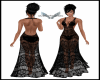 Black Lace Gown Tra.