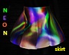 Neon Party Rave Skirt S