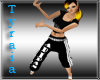 (TYA) BLK Hip Hop Bottom