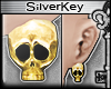 § Skull Gold Earrings